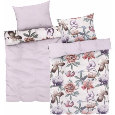 Livarno home povlečení z mikrovláknitého saténu světle růžová 140x200 70x90 – Zboží Mobilmania