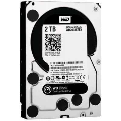 WD Black 2TB, WD2003FZEX – Zboží Mobilmania