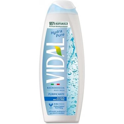 Vidal Hydra Pure sprchový gel / koupelová pěna 500 ml