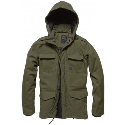 Vintage Industries Darren tmavě olivová – Zboží Dáma