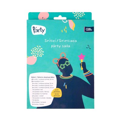 Albi Svítící párty sada 66 ks – Zboží Mobilmania
