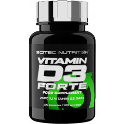 Scitec Nutrition Vitamin D3 Forte 100 kapslí