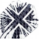 Harrows Dimplex Union Jack černé bílé – Sleviste.cz