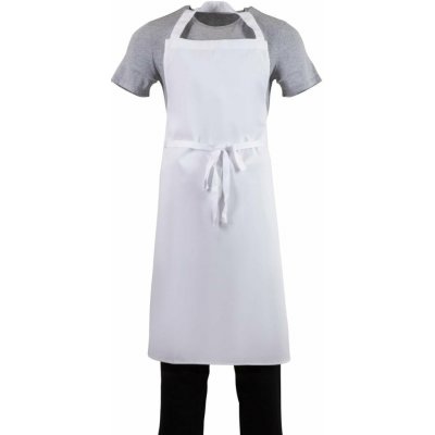 Whites Chefs Clothing náprsní zástěra bílá – Hledejceny.cz