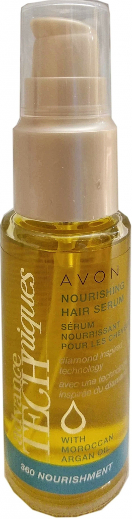 Avon Absolute Nourishment Treatment Serum vyživující sérum na vlasy s arganovým olejem 30 ml