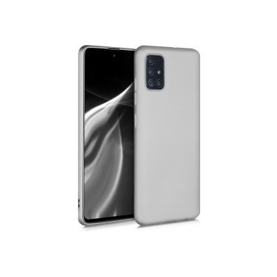 Pouzdro Kwmobile Samsung Galaxy A51 stříbrné – Zboží Mobilmania