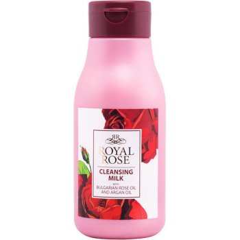 Royal Rose čistící mléko s růžovým a arganovým olejem 300 ml