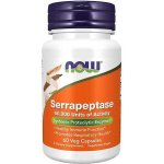 Now Foods Foods Serrapeptase 60 rostlinných kapslí – Hledejceny.cz
