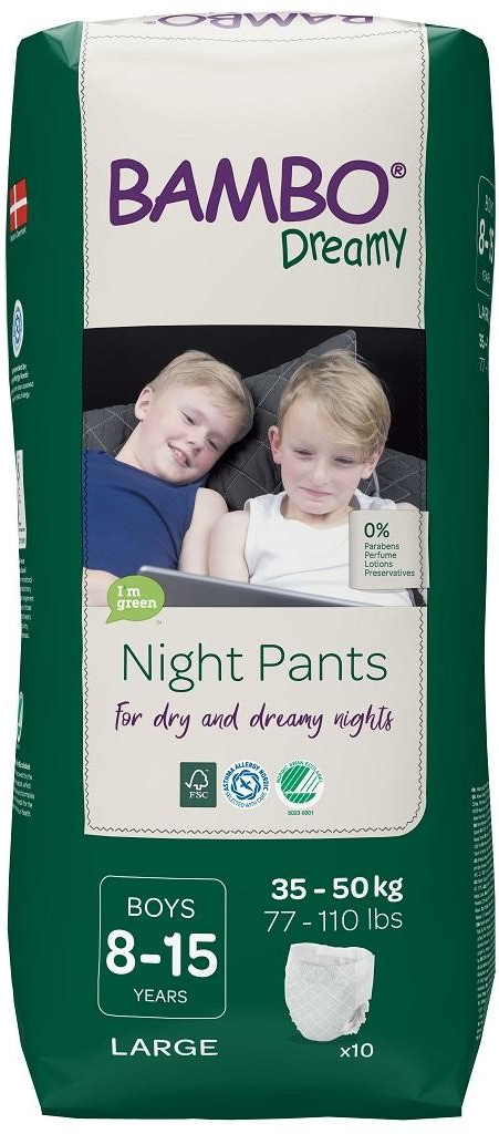 Bambo Dreamy Night Pants Boys 8-15 let 35-50 kg 10 ks