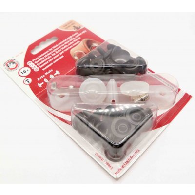 Auto-Moto druky na silné materiály - starokovová - průměr 1,5 cm - 10 ks – Zboží Dáma