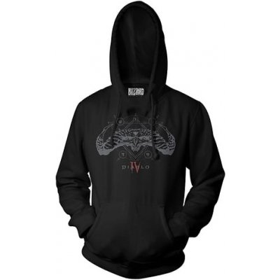 Jinx mikina Diablo IV Skull Runes černá – Sleviste.cz