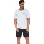 Cornette 471/110 Sailing cup pánské pyžamo krátké sv.šedé – Zboží Dáma