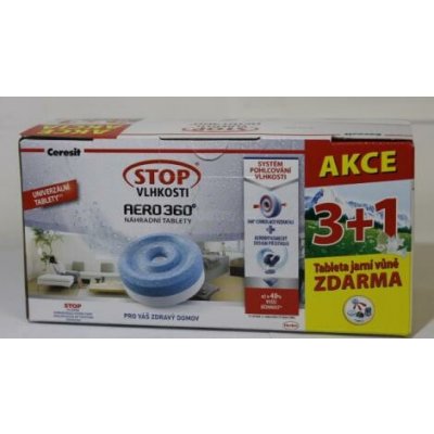 Ceresit Stop vlhkosti Aero 360 Pistacio Green + náhradní tableta 450 g – Zboží Dáma
