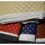 Prošívaná koženka - metráž - Černá – Zboží Dáma