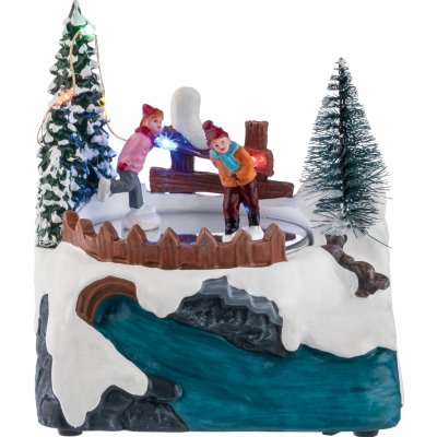 Home LivarnoVánoční LED vesnička Mikuláš s dárky – Hledejceny.cz