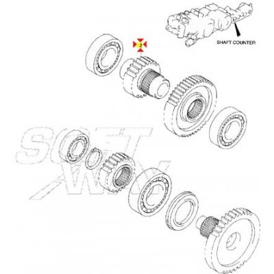 Suzuki Ozubené kolo č.2 2415110G00 | Zboží Auto