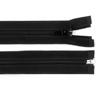 Zip stanový spiralový No 5 délka 200 cm, 220 cm - (220 cm) černá – Hledejceny.cz