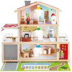Hape Velký rodinný dům s garáží – Zboží Dáma
