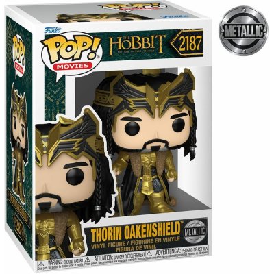 Funko POP! 2187 The HobbitThorin Oakenshield Metallic – Hledejceny.cz