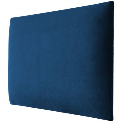 Čalouněný nástěnný panel Fllow Velvet / 60 x 30 cm / 100% polyester / MDF / polyuretanová pěna / modrá – Zbozi.Blesk.cz