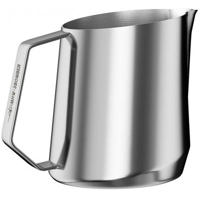 MHW-3BOMBER konvička na šlehání mléka GT, Glossy Grey, 400ml – Sleviste.cz