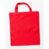 Nákupní taška a košík Printwear Bavlněná taška s krátkými uchy XT002 Red