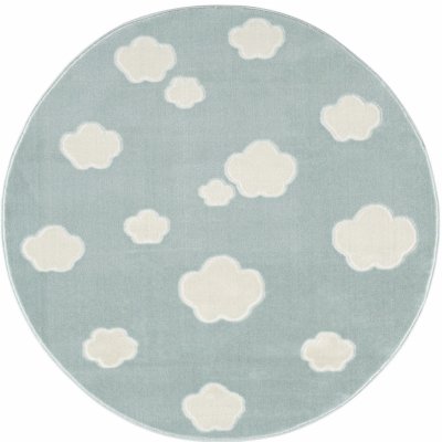 Livone Sky Cloud mráčky mintová-bílá – Zboží Mobilmania