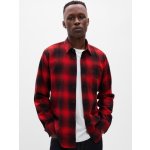 Gap flanelová košile 750529-09 červená – Zboží Dáma