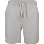 Build Your Brand z french terry nad kolena šedá melír – Sleviste.cz