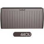 Prosperplast BOXE BOARD 290 l hnědý – Zboží Dáma