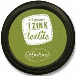 Aladine Razítkovací polštářek Izink Textile zelená – Zboží Mobilmania