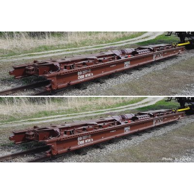 Roco H0e 2-dílná sada vozů Rollwagen ÖBB 9,5 m 6640005 – Hledejceny.cz