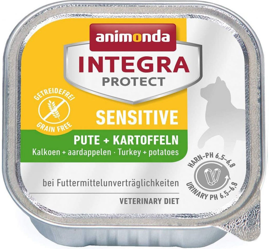 Animonda Integra Protect Adult Dog Sensitive krůtí a pastinák 150 g