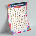4Leaders Stírací plakát 100 věcí co zažít v páru 40,5×59 cm – Zboží Mobilmania