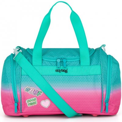 KARTON P+P Sportovní taška OMBRE Pink 1-19925 – Zboží Dáma