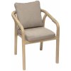 Zahradní židle a křeslo Hesperide zahradní židle z akáciového dřeva PAPOUASIE
