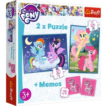 Trefl Puzzle a pexeso: My Little Pony