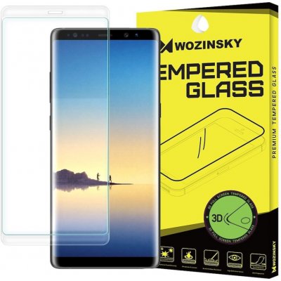 Apolis tvrzené sklo 3D přes celý displej s rámem Samsung Galaxy Note 8 N950 průsvitné A1-21605 – Zboží Živě