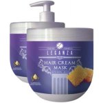 Leganza krémová maska na vlasy s mateří kašičkou 1000 ml – Zbozi.Blesk.cz