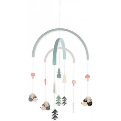 Bieco Dřevěná závěsná hračka ježek – Zboží Dáma