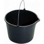 PROSPERPLAST Vědro BUCKET stavební s nálevkou 16 l černé – Zboží Dáma