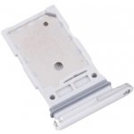 Držák (šuplík) SIM Samsung S901, S906, S908 Galaxy S22 5G, S22 Plus, S22 Ultra white (silver) – Zboží Živě