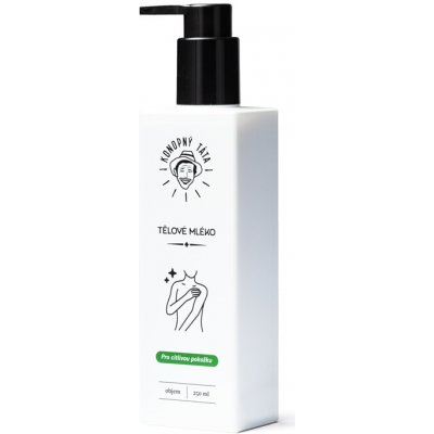 Konopný Táta Tělové mléko 250 ml – Zboží Dáma