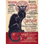 TREFL Art Dřevěné Steinlen Černá kočka Le Chat Noir 200 dílků – Hledejceny.cz