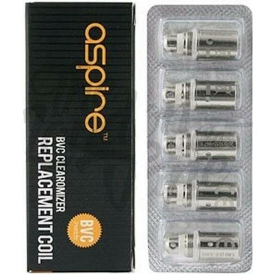 Aspire Clearomizer BVC Coil 1.6 ohm 5 ks – Hledejceny.cz