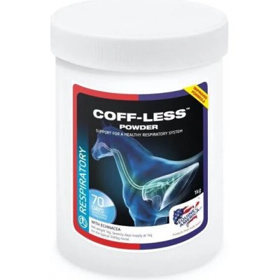 EQUINE AMERICA Coff-Less s aloe vera na cílenou přirozenou podporu dýchacího systému koní 1 kg – Hledejceny.cz