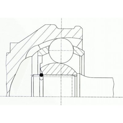 Sada kloubů, hnací hřídel LÖBRO 302230 - AUDI, SEAT, SKODA, VW – Hledejceny.cz