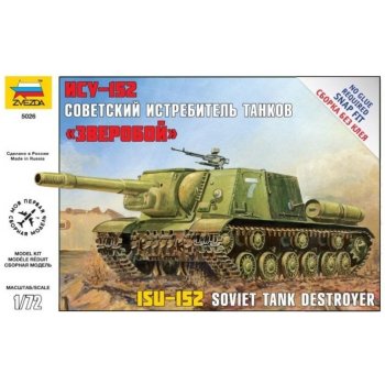 Zvezda ISU 152 Snap Kit 5026 1:72