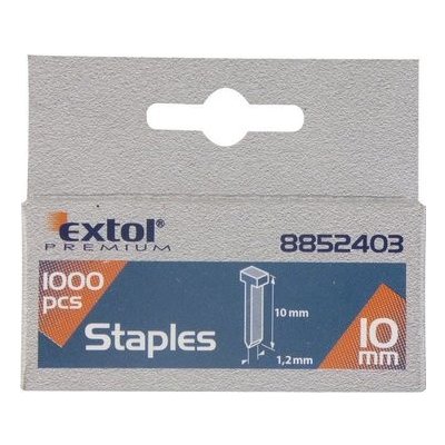 Extol Premium (8852403) balení 1000ks, 10mm, 2,0x0,52x1,2mm – Zbozi.Blesk.cz