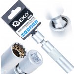 Nástrčka tenká s kloubem na zapalovací svíčky 14 mm 3/8" CrV GEKO – Hledejceny.cz